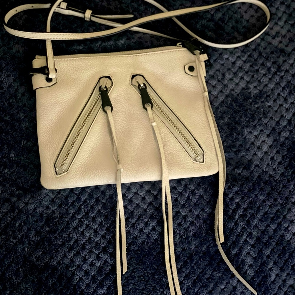 Rebecca Minkoff leather crossbody purse nice condition